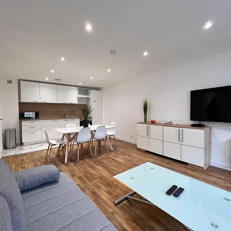 Sens - Appartement Proche Gare Et Centre Ville - Wifi Fibre - Check In Autonome - Bel Espace De Vie - Smart Tv Extérieur photo